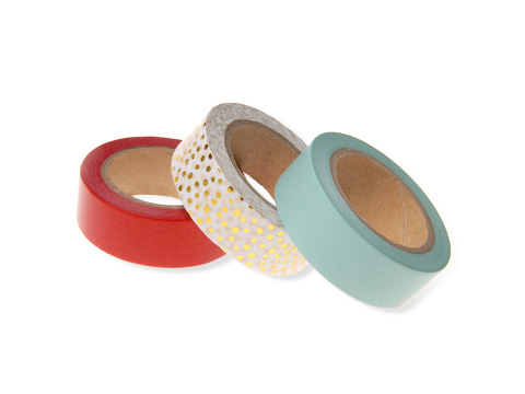 Washi Tape 3er Set Bunt