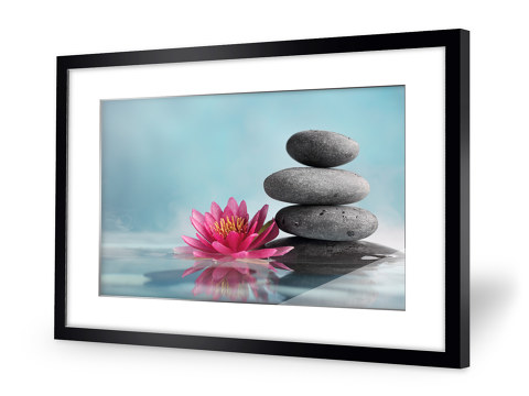 Zen gerahmt bilder