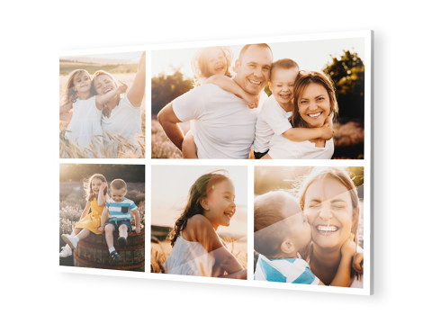 Collage photo sur Plexiglas