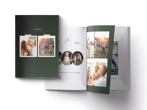 Livre photo modèle "Happy Days"