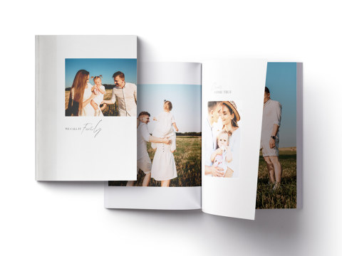 Livre photo modèle "Moments inoubliables"