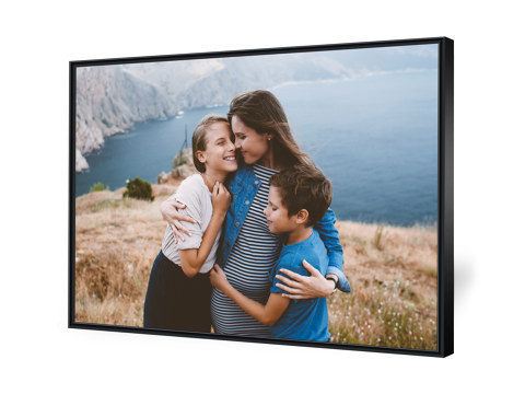 Votre photo dans un cadre en plastique