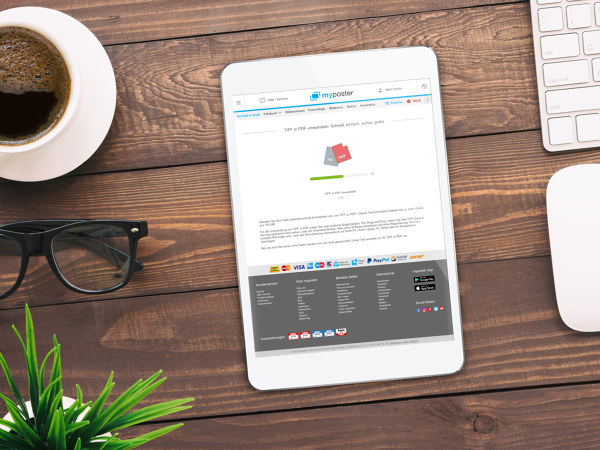 TIFF in PDF umwandeln: Gratis & schnell | Kostenloses Online-Tool