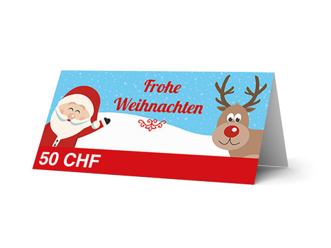 50 CHF Geschenkgutschein