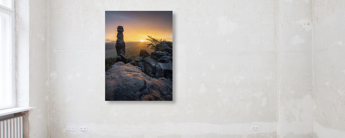 Barbarine auf dem Pfaffenstein Elbsandsteingebirge - Saechsische Schweiz