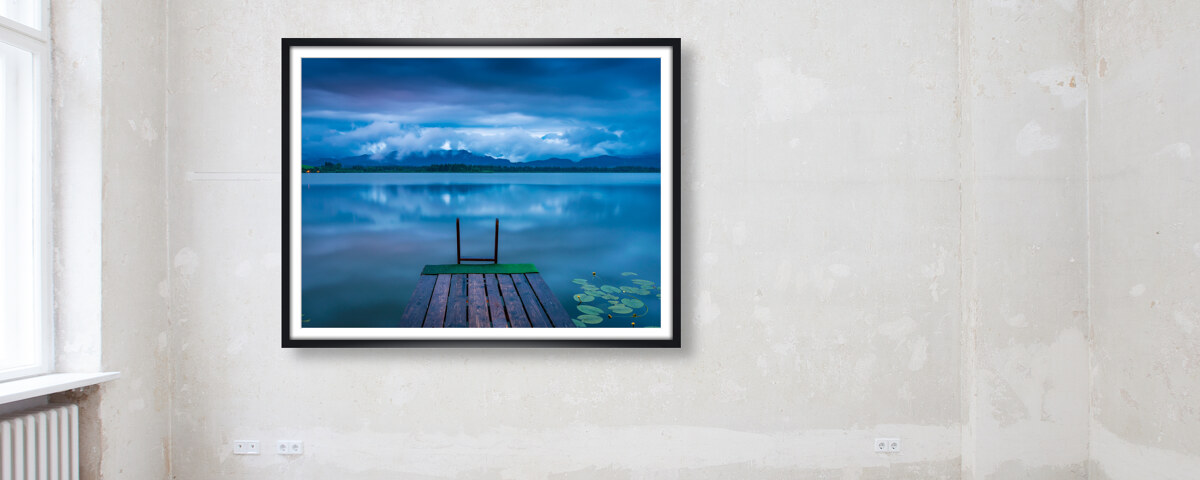 Blaue Stunde am Hopfensee