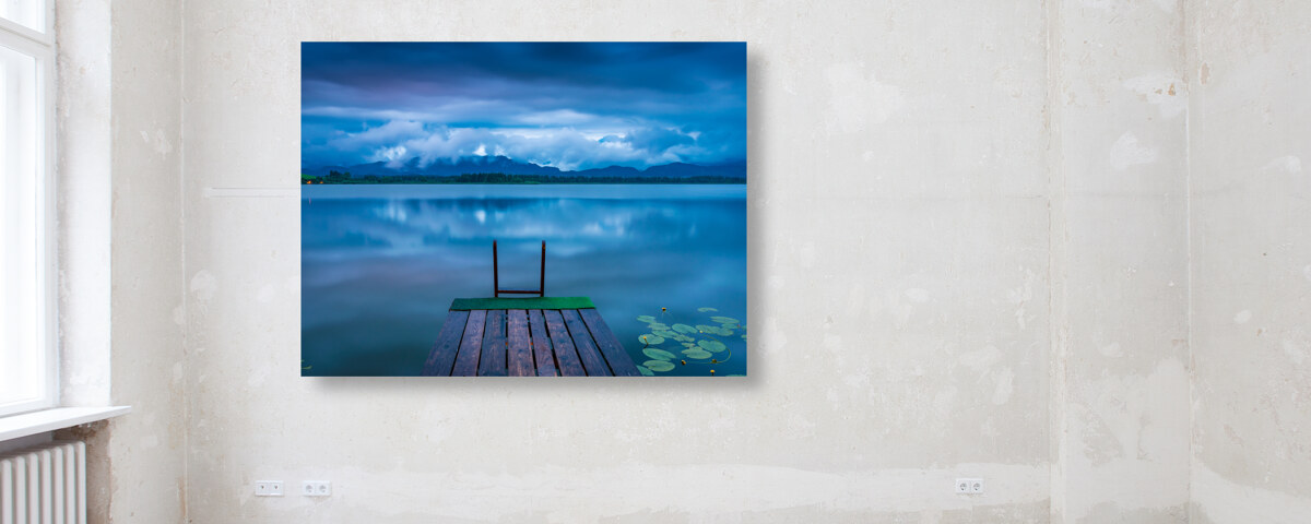 Blaue Stunde am Hopfensee