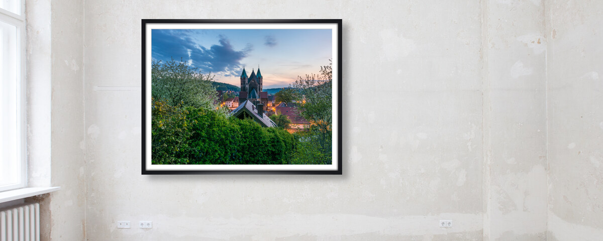 Fruehling in Freyburg / Unstrut