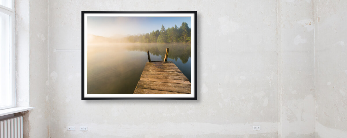 Idyllischer Sommermorgen