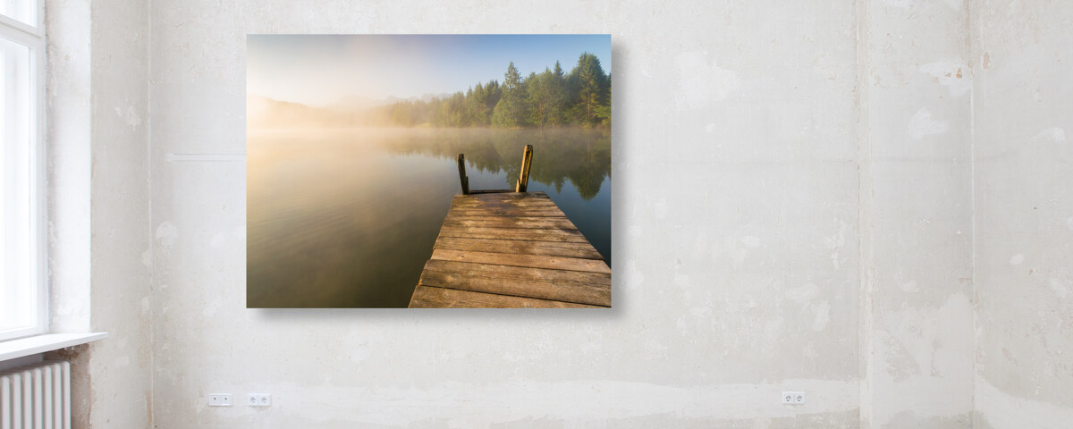 Idyllischer Sommermorgen