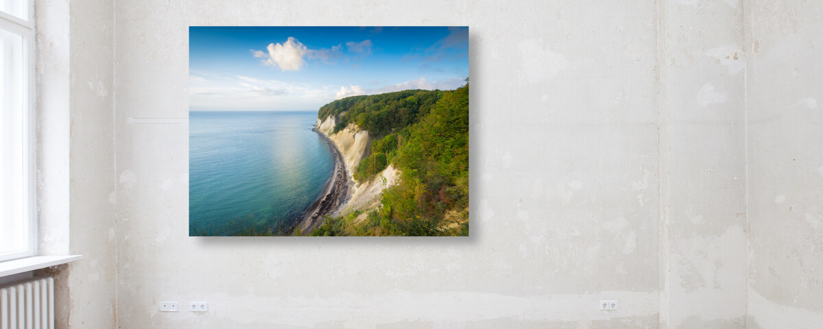 Kreidekueste auf Insel Ruegen