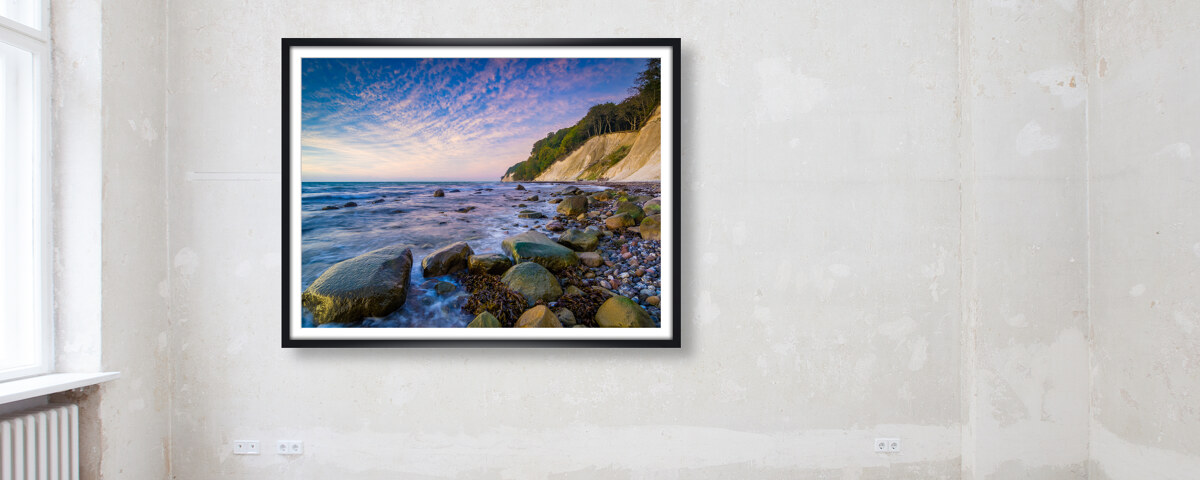 Pastellmorgen auf Insel Ruegen