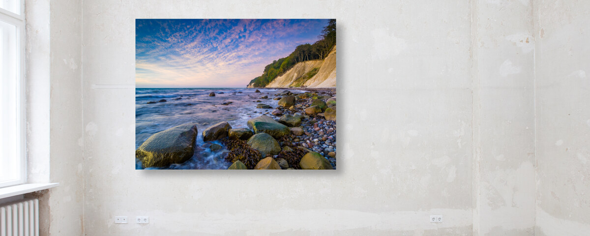 Pastellmorgen auf Insel Ruegen