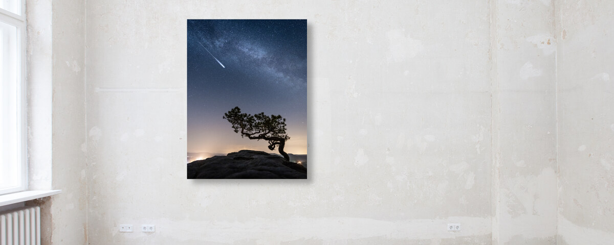 Perseids I Elbsandsteingebirge