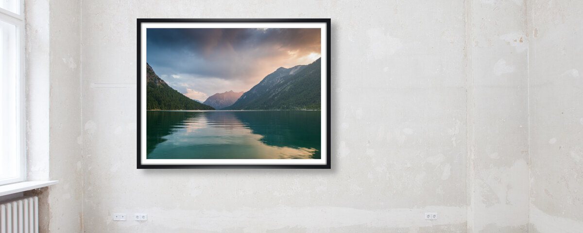 Sommerabend am Plansee