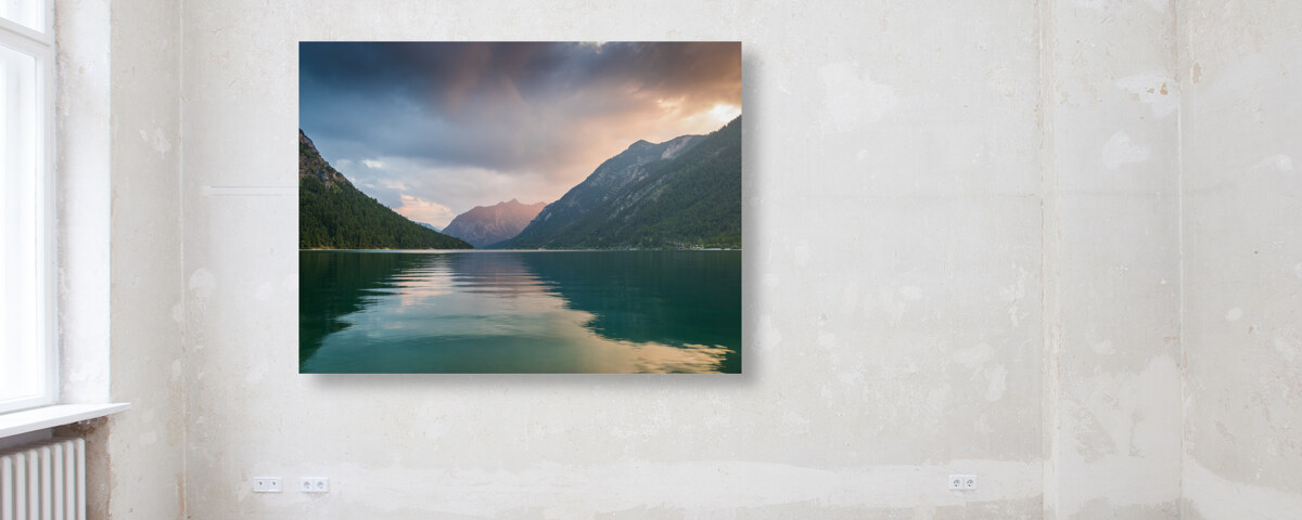 Sommerabend am Plansee