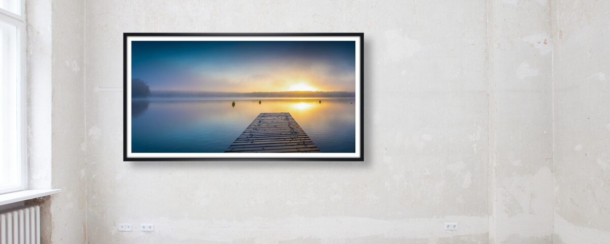 Sonnenaufgang am See