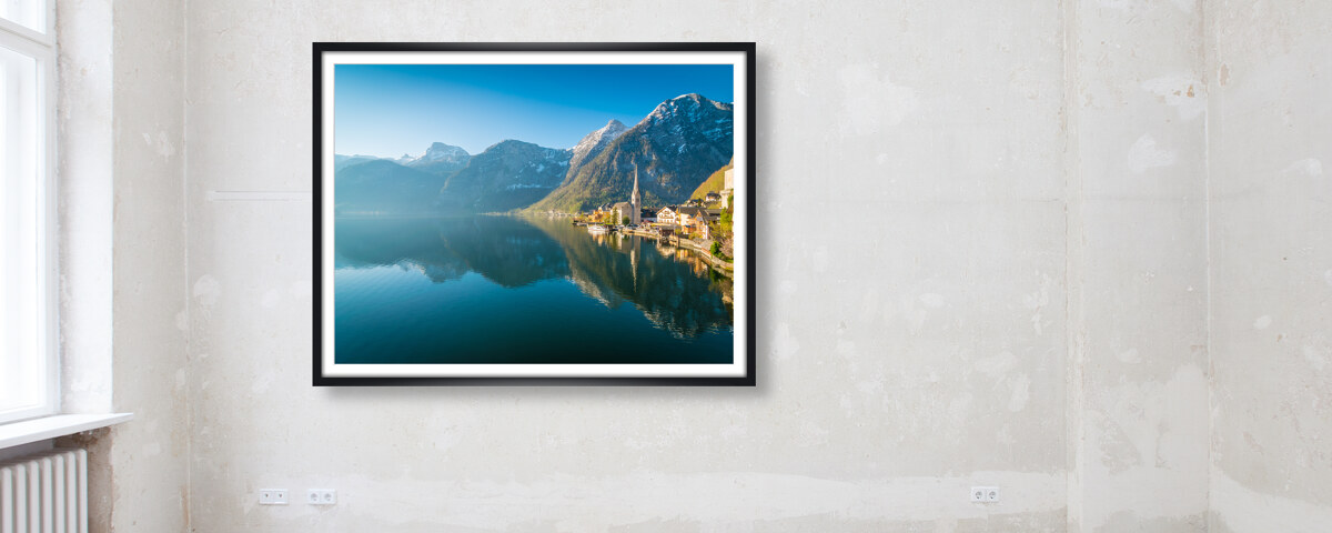 Sonnenaufgang in Hallstatt