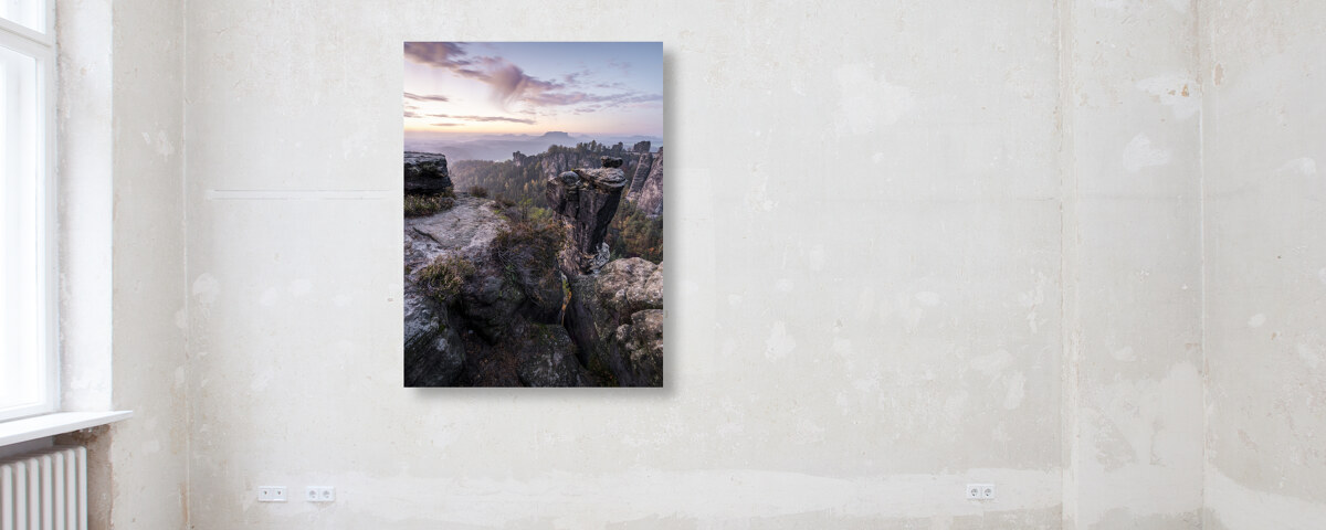 Wehlnadel mit Basteiaussicht Elbsandsteingebirge - Saechsische Schweiz