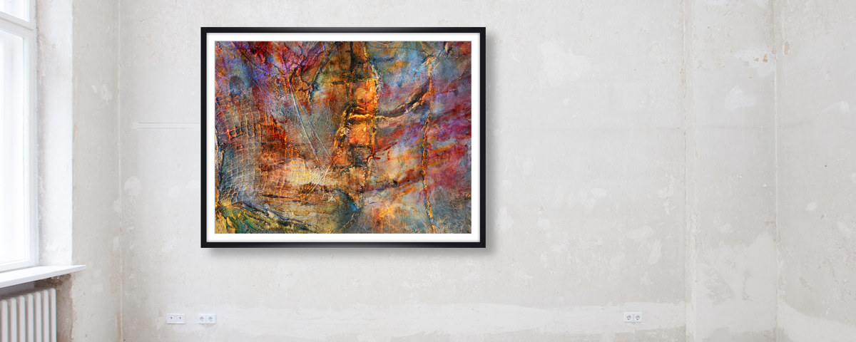 Impression abstraite