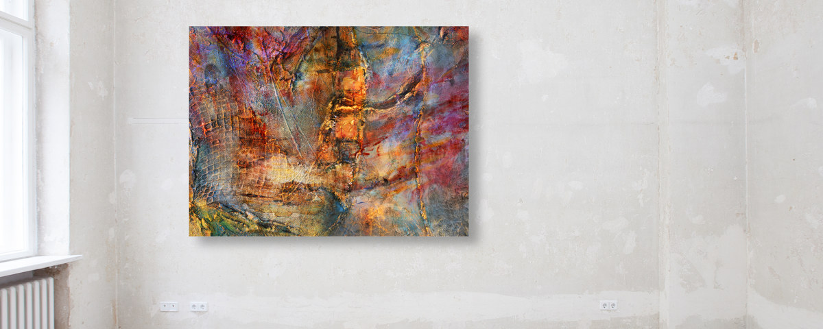 Impression abstraite