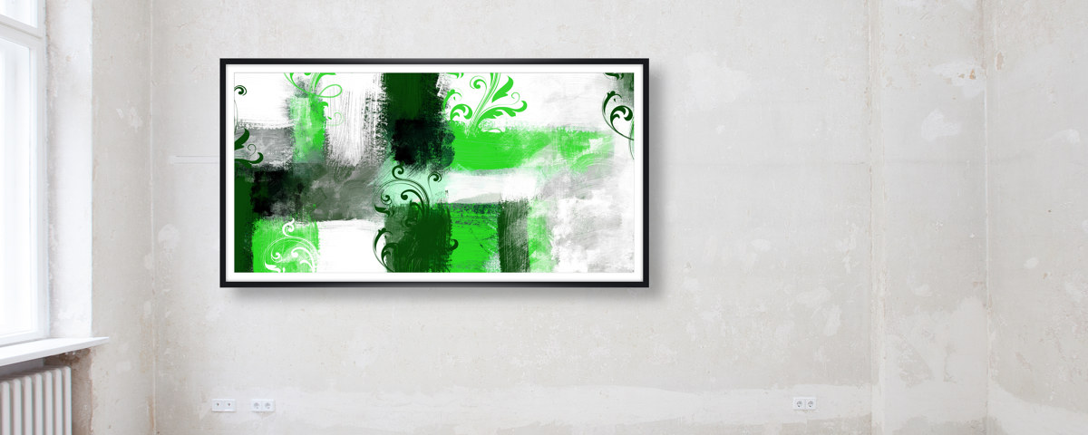 Impression artistique abstraite