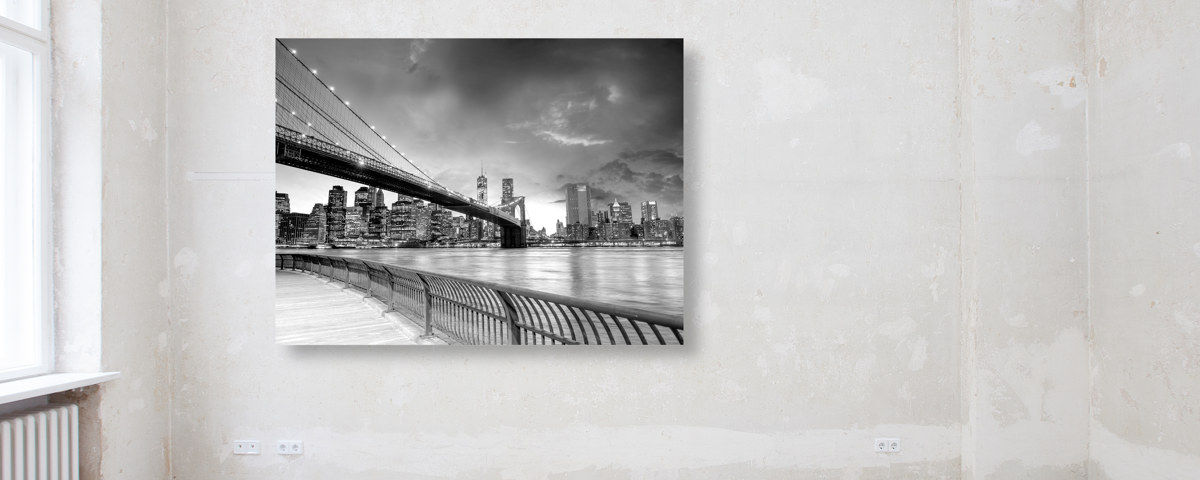 Brooklyn Bridge im Sonnenaufgang