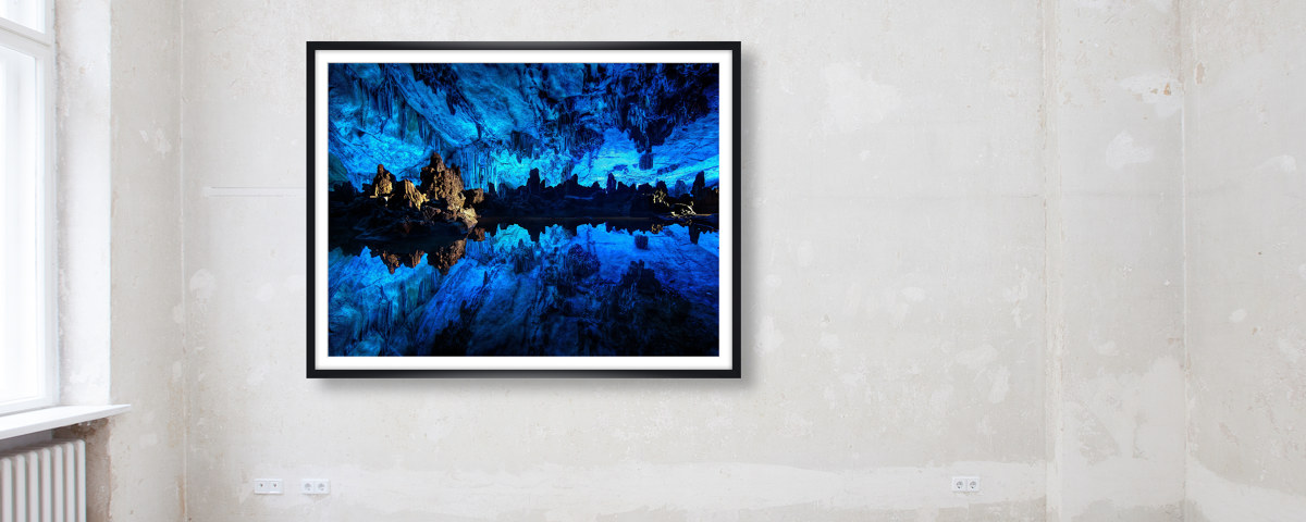 Photo de grotte bleue