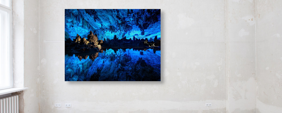 Photo de grotte bleue