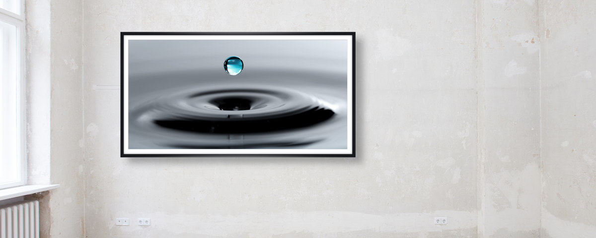 poster de goutte d'eau