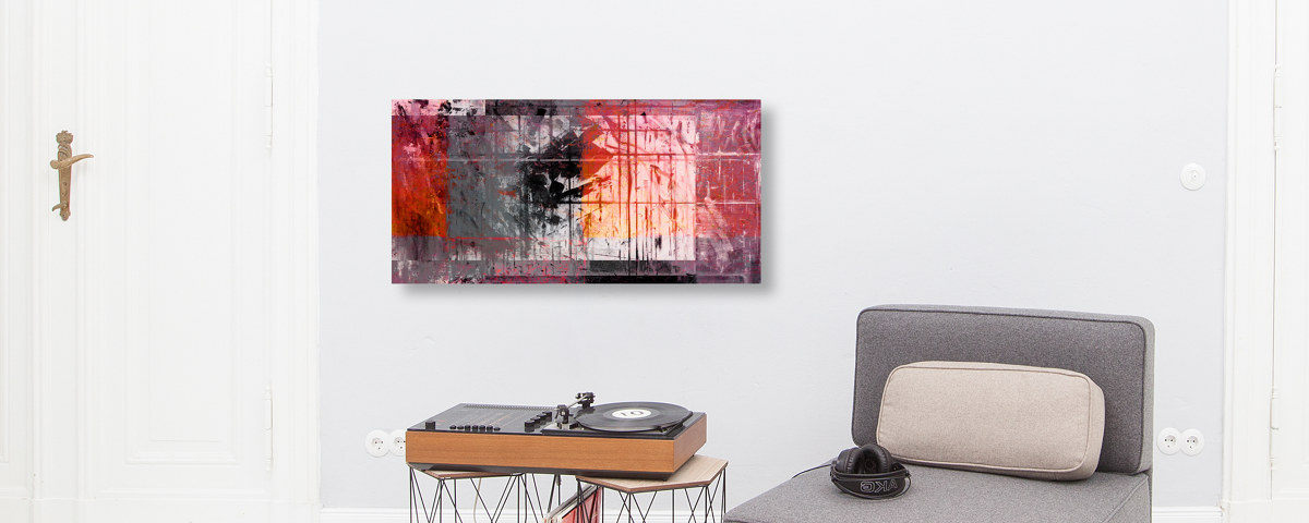 abstrakter bilddruck