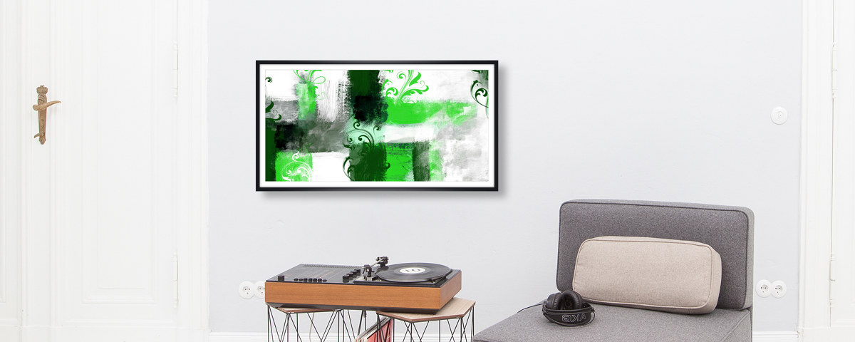 Abstrakter Kunstdruck