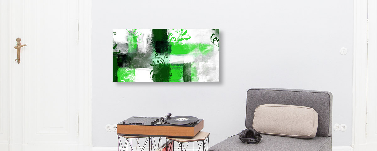 Abstrakter Kunstdruck