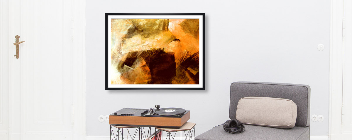 Bild Abstrakt Leinwand