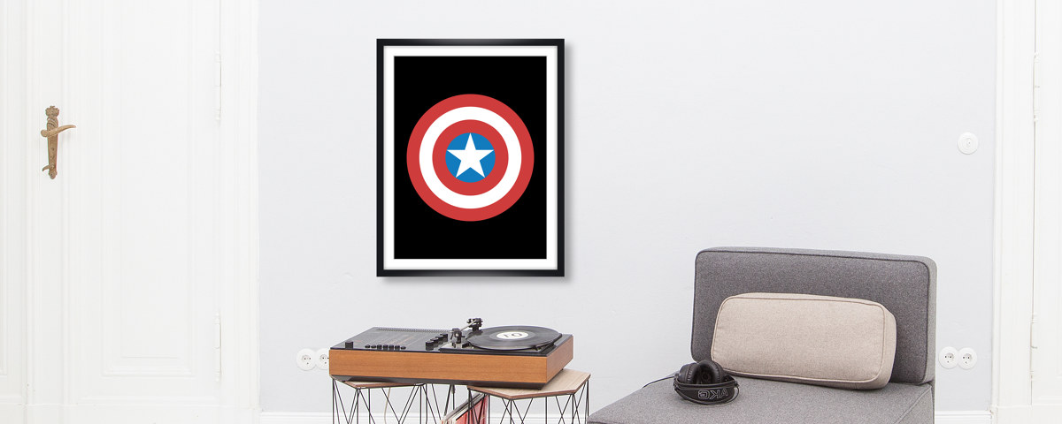 Captain America Schild