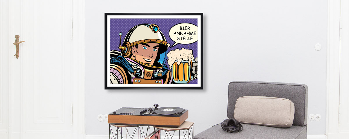 Comic Astronaut