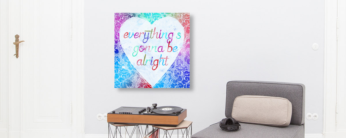 Everything's gonna be alright