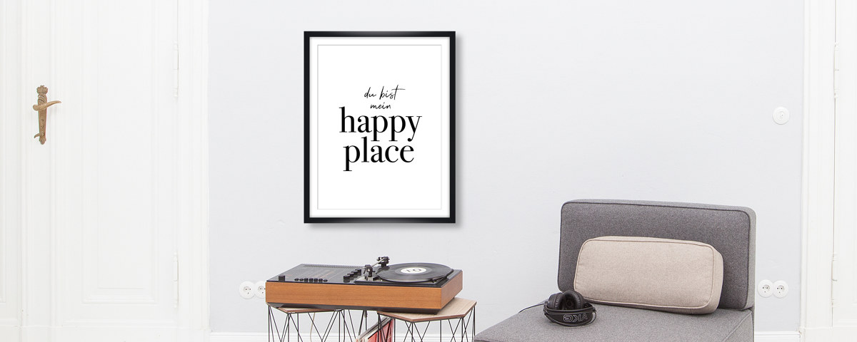 du bist mein happy place
