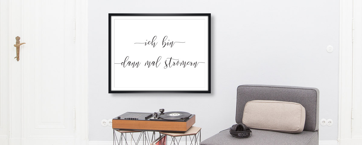 ich bin dann mal stromern