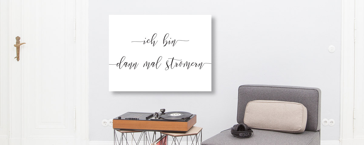 ich bin dann mal stromern