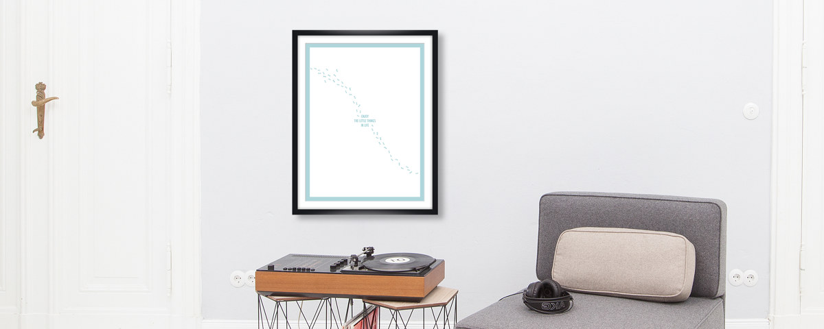 Enjoy the little things in life