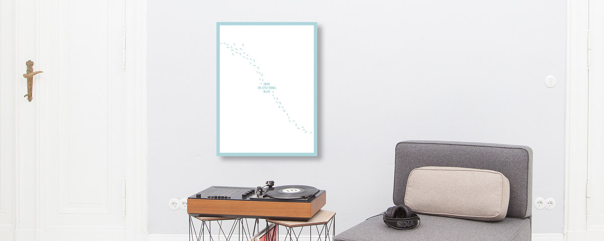 Enjoy the little things in life