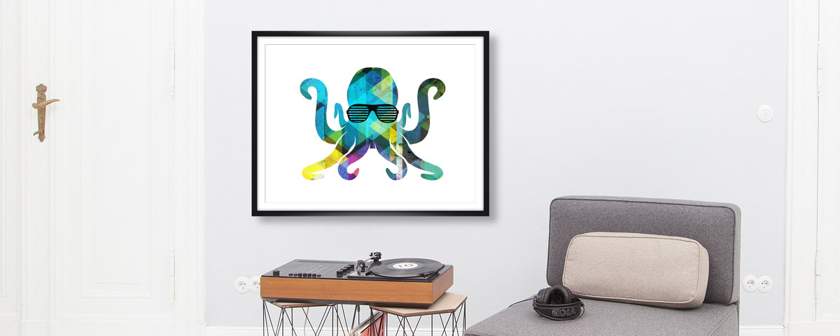 Oktopus Bild