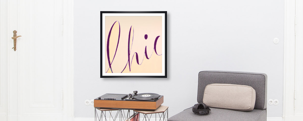 Pop Art Chic Schrift