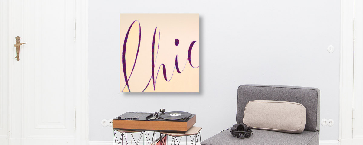 Pop Art Chic Schrift