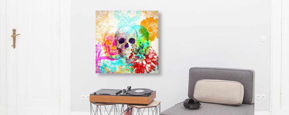 Skull Motiv