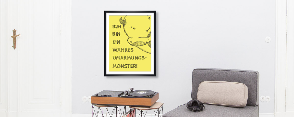 Umarmungsmonster Spruch