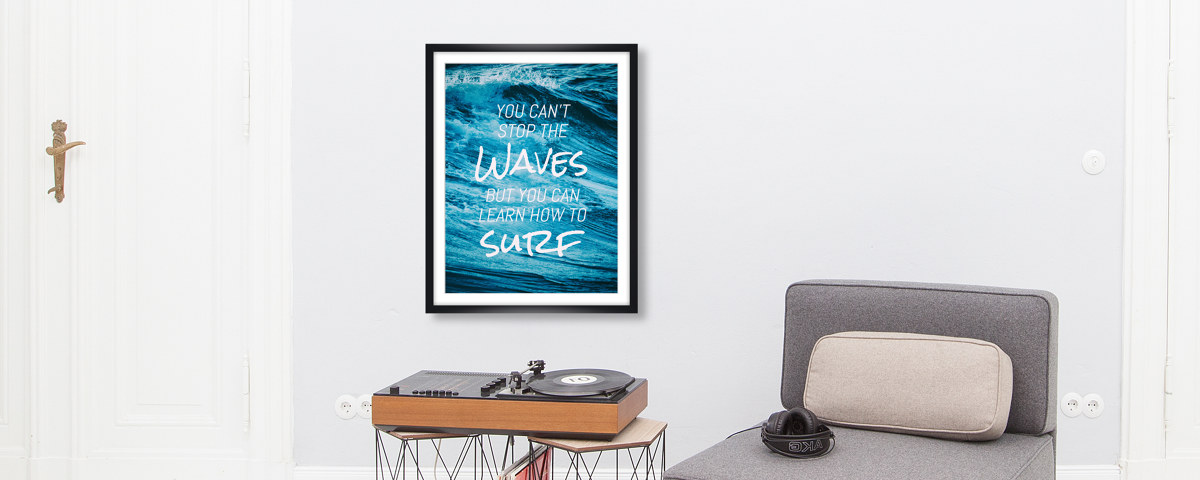 you can't stop the waves