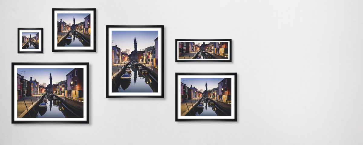 Burano Canal Study Venedig