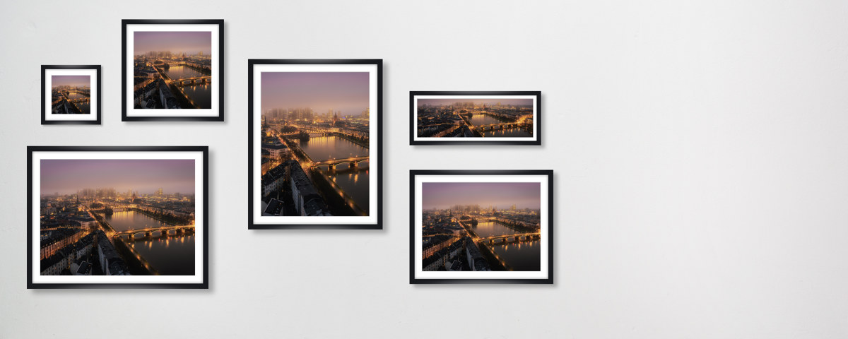 Frankfurter Skyline im Nbeel